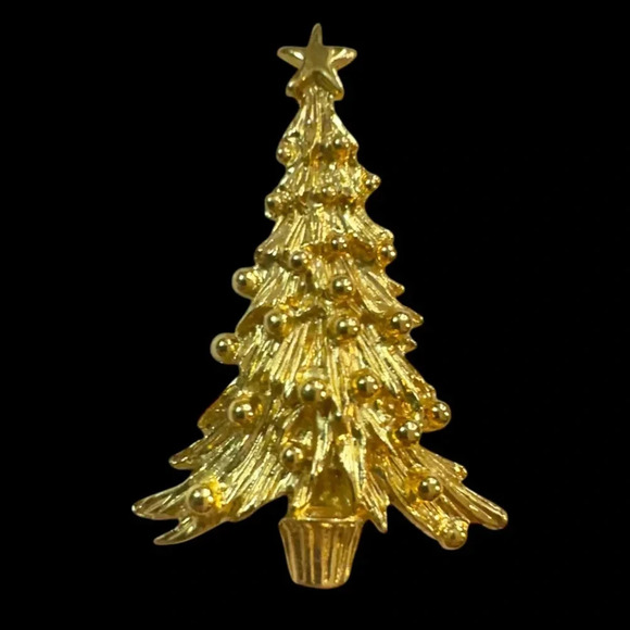 Napier |🎄Christmas🎄Tree Brooch - Picture 5 of 10
